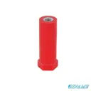 Isolateur colonne polyverre - hauteur 60 mm - diamètre 20 mm - inserts femelle/femelle