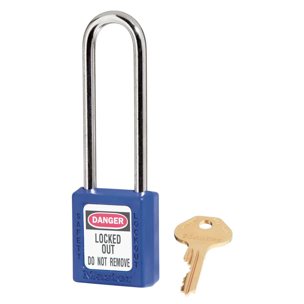 Cadenas de consignation - 410 LT - Corps 3,8 cm de large, 4,4 cm de hauteur, écartement anse 7,6 cm