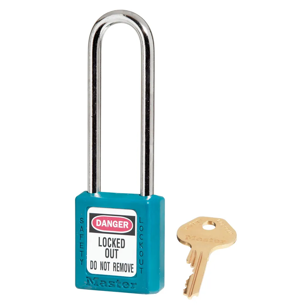 Cadenas de consignation - 410 LT - Corps 3,8 cm de large, 4,4 cm de hauteur, écartement anse 7,6 cm