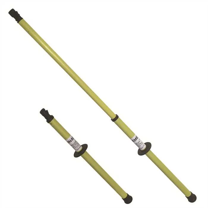[PE-PV/150-EF(H)-TEL] Perche isolante télescopique embout hexagonale (Long. totale 1,50m - Long rétracté 0,85 m - 1 position)