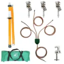 Short-circuiting and earthing equipment for MV substations and installations with Ø 20/25 mm ball studs