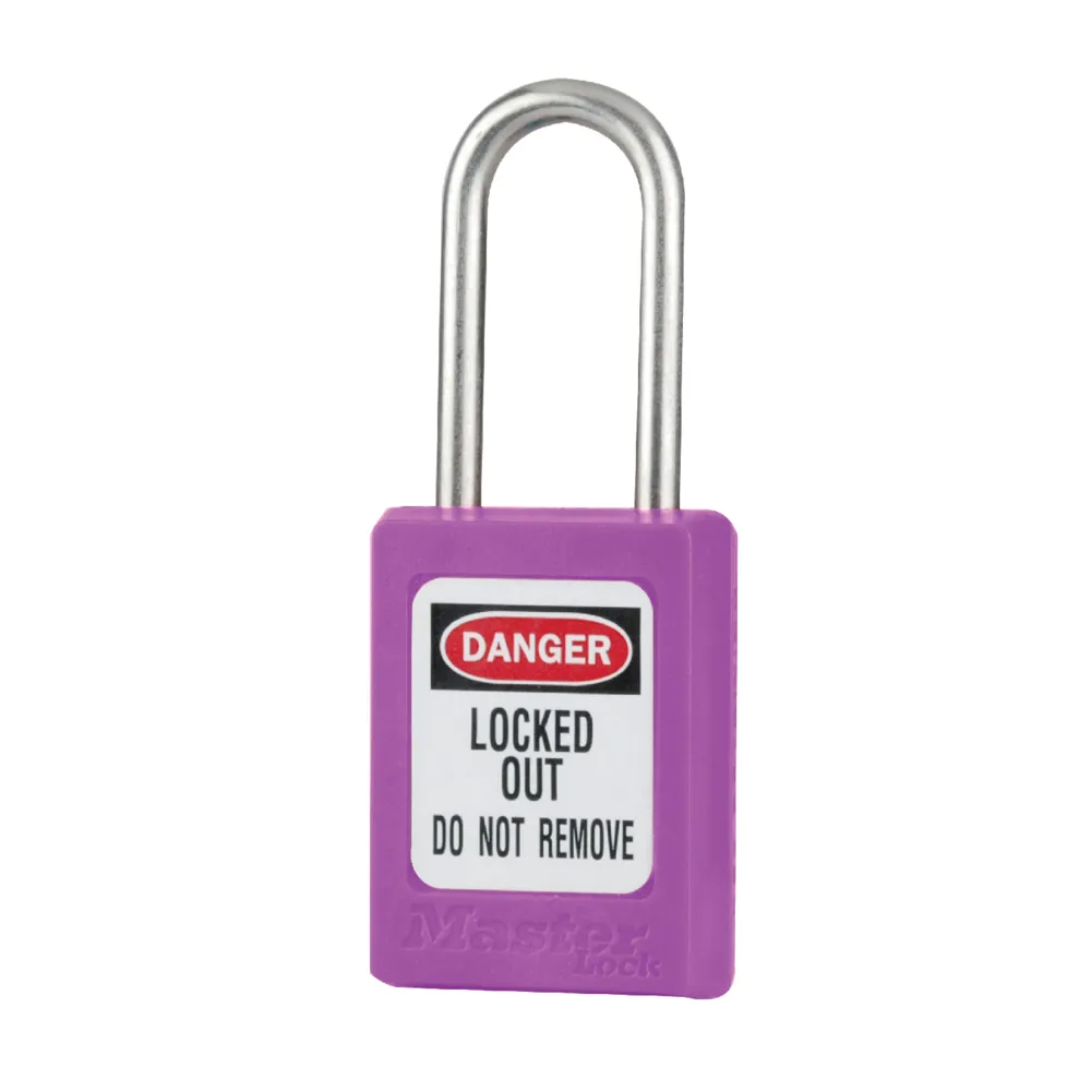 Lockout-hangslot – S31 – Zenex™ thermoplastisch materiaal met roestvrijstalen beugel – met sleutelretentiesysteem.