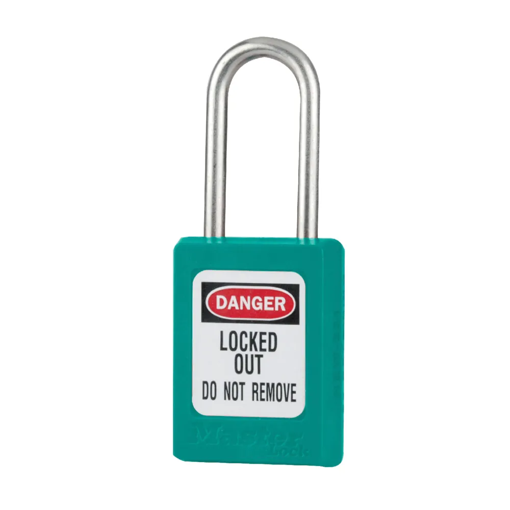 Lockout-hangslot – S31 – Zenex™ thermoplastisch materiaal met roestvrijstalen beugel – met sleutelretentiesysteem.