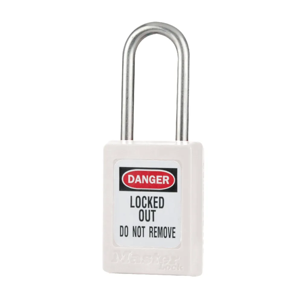 Lockout-hangslot – S31 – Zenex™ thermoplastisch materiaal met roestvrijstalen beugel – met sleutelretentiesysteem.