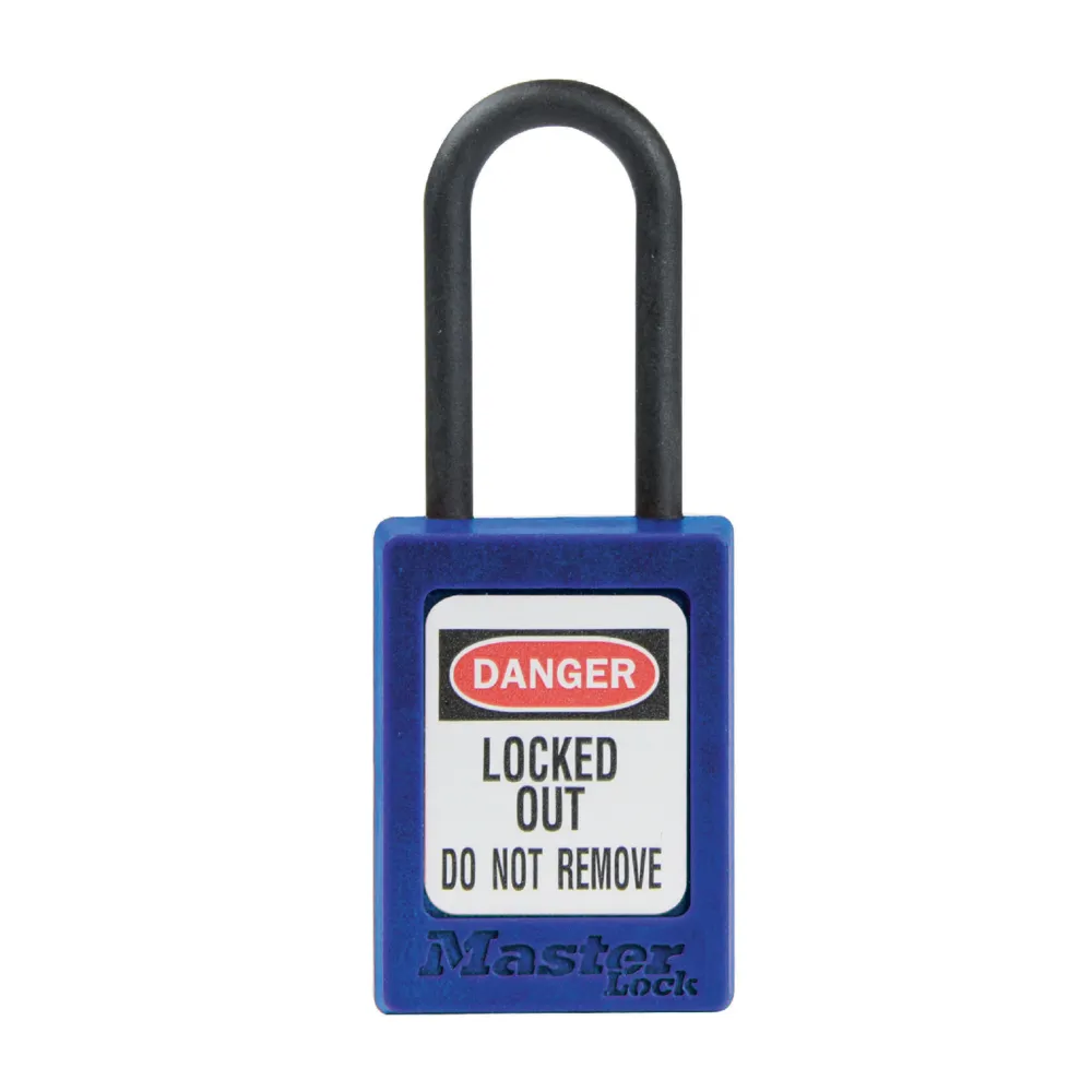 Cadenas de consignation - S32 - Zenex thermoplastique - diélectrique 3,5 cm de large avec anse en nylon de 3,8 cm, système sans retenue de clé