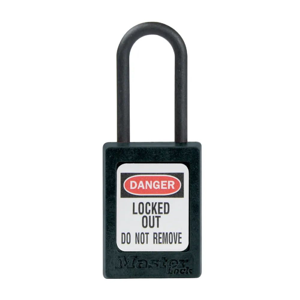 Cadenas de consignation - S32 - Zenex thermoplastique - diélectrique 3,5 cm de large avec anse en nylon de 3,8 cm, système sans retenue de clé