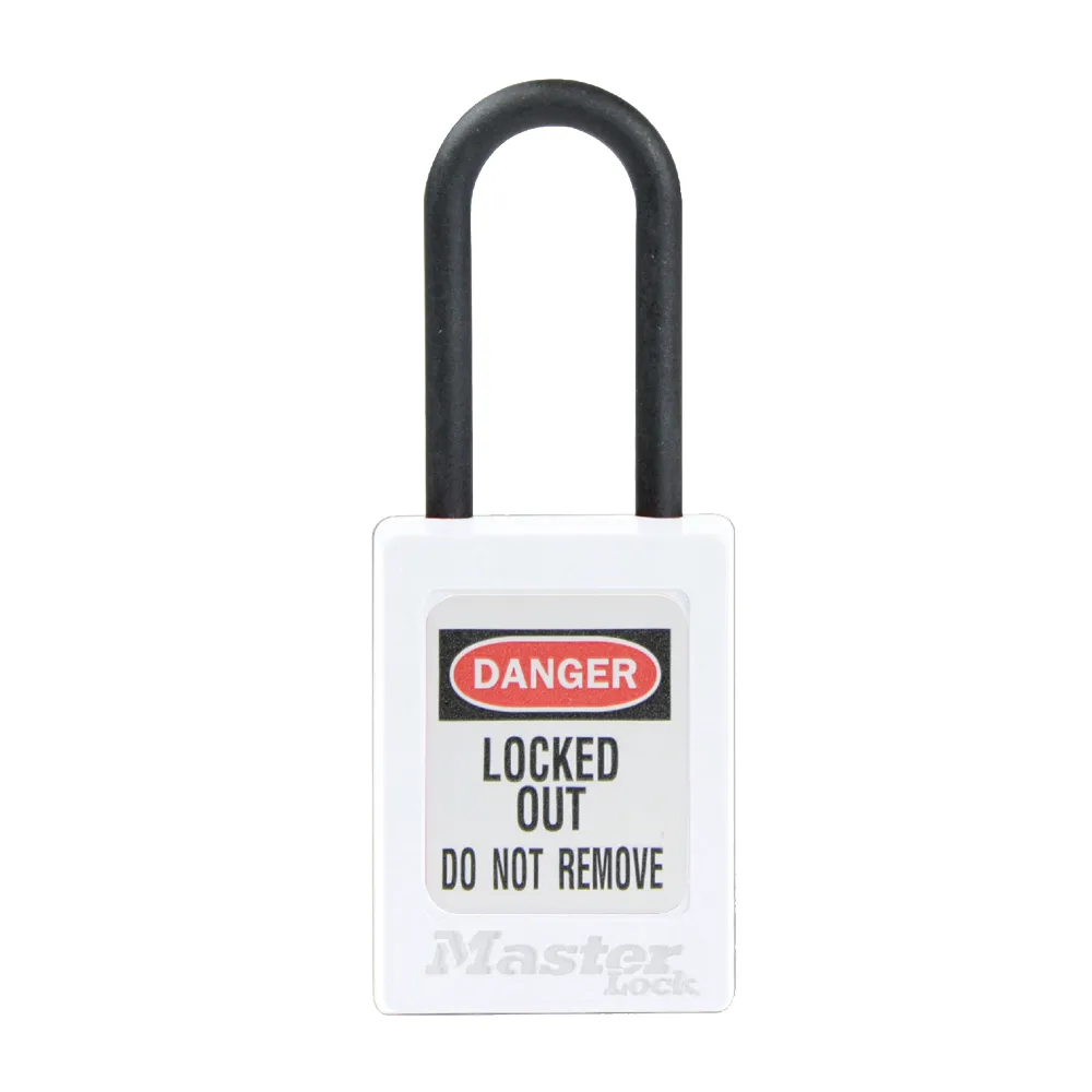 Cadenas de consignation - S32 - Zenex thermoplastique - diélectrique 3,5 cm de large avec anse en nylon de 3,8 cm, système sans retenue de clé
