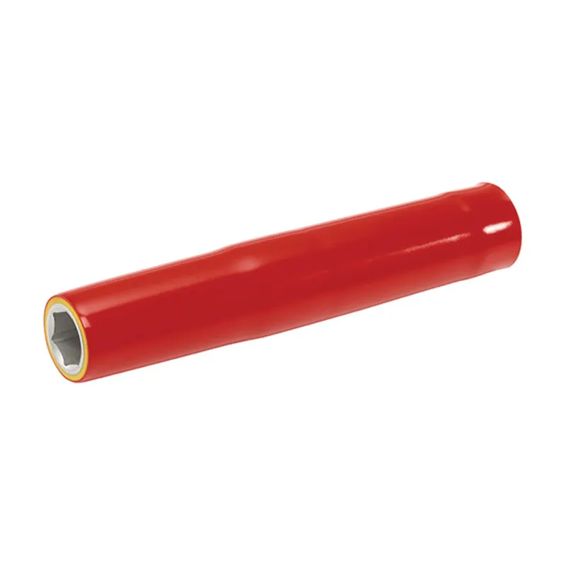 Douille isolée 6-pans pour 1/2’’, Extra long (125mm)