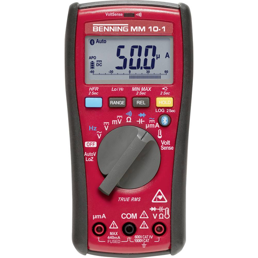 BENNING MM 10-1 -Multimètre TRUE RMS Bluetooth