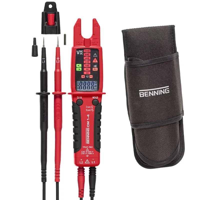 [BEN044686] BENNING CM 1-4 - Multimètre TRUE RMS avec pince ouverte