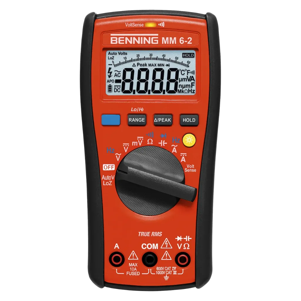 BENNING MM 6-2 - Multimètre digital TRUE RMS
