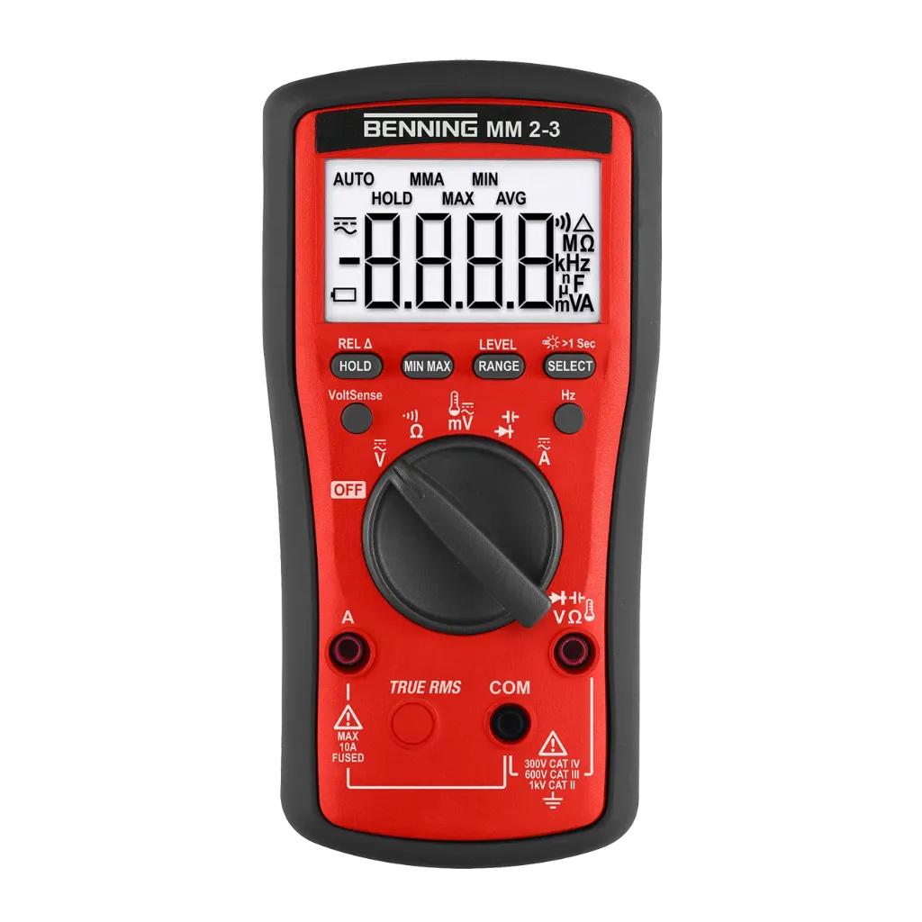 BENNING MM 2-3 - Multimètre digital TRUE RMS