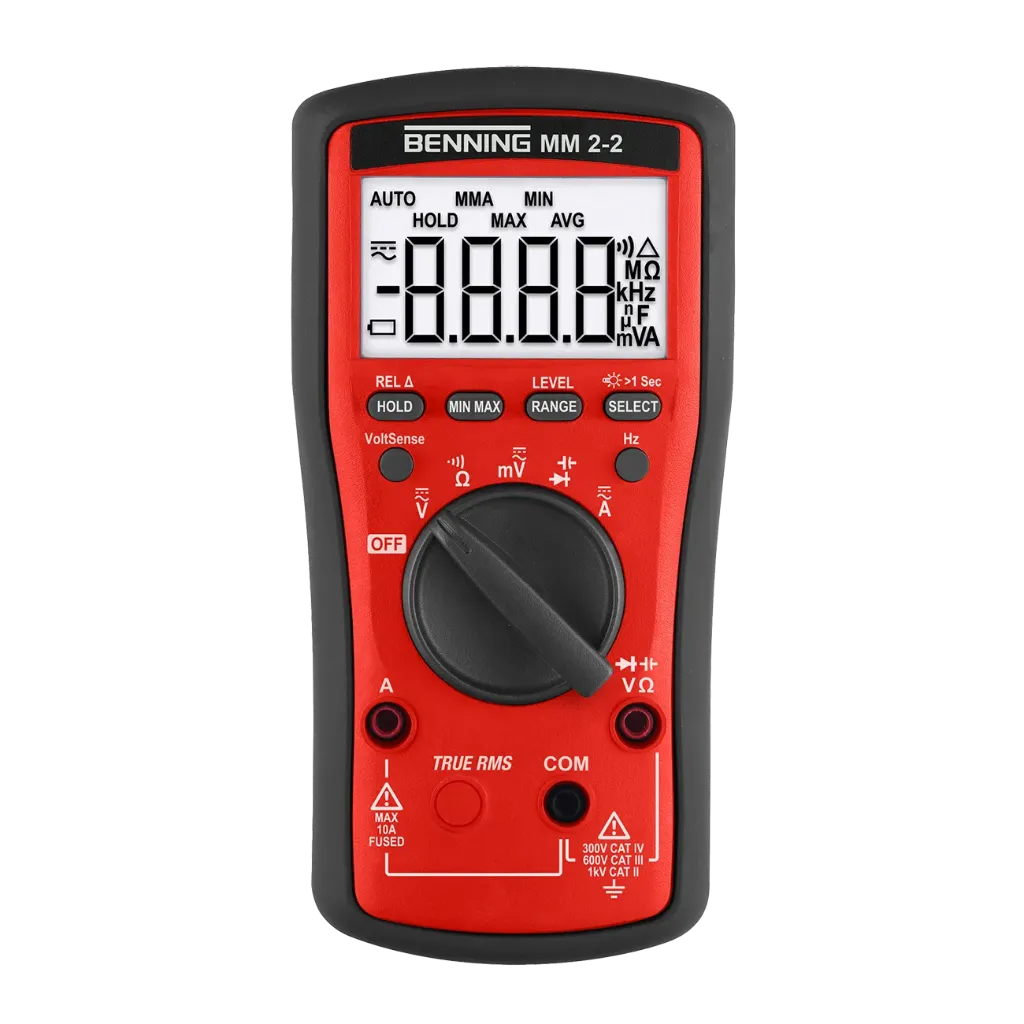 BENNING MM 2-2 - Multimètre digital TRUE RMS