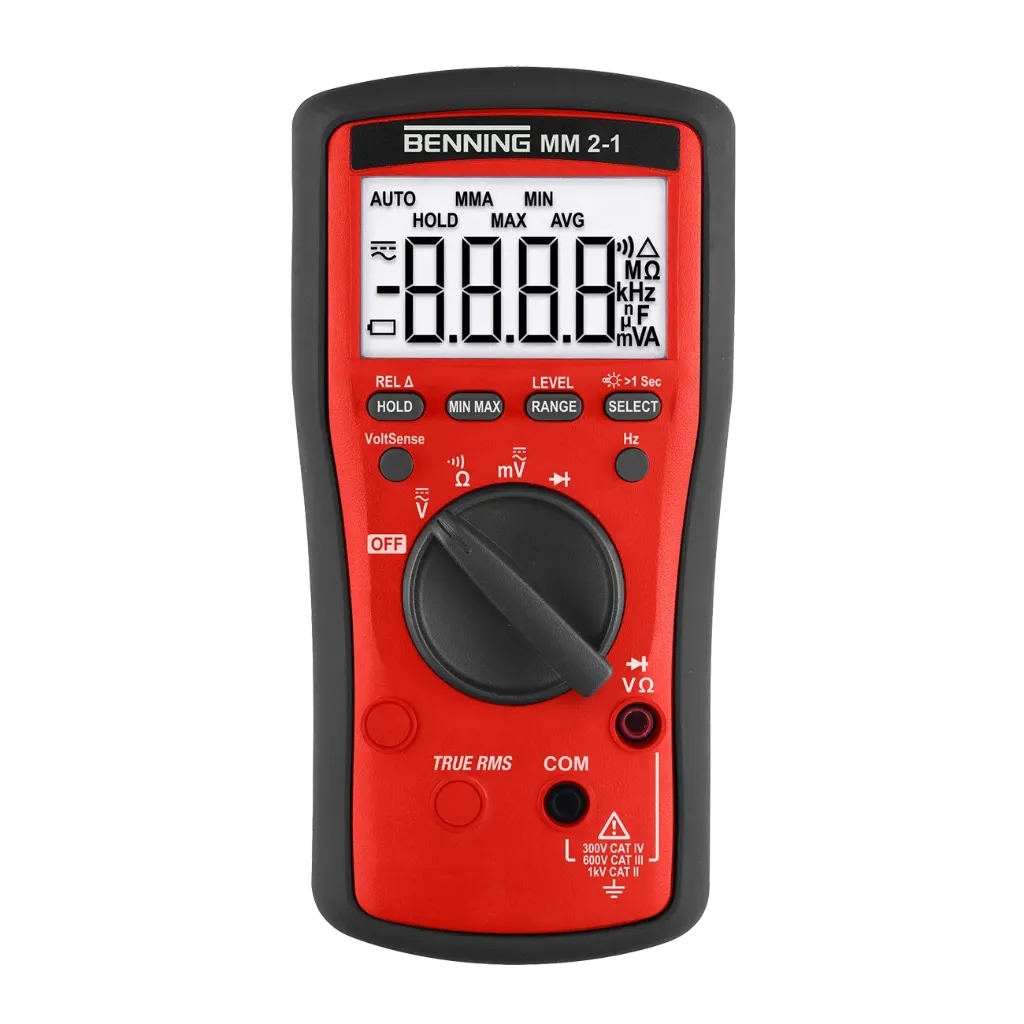 BENNING MM 2-1 - Multimètre digital TRUE RMS